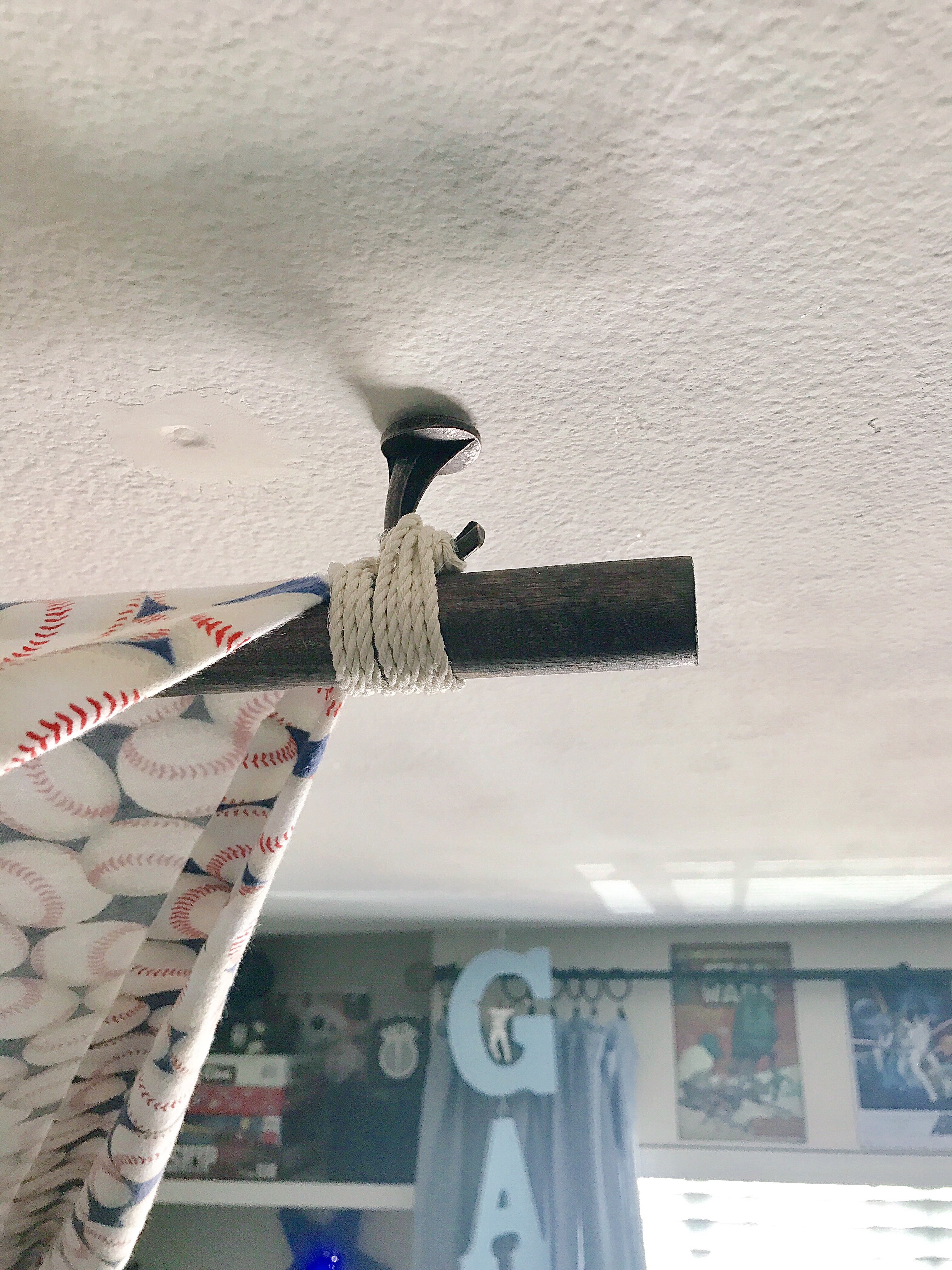 Diy Baseball Bed Canopy The Craine S Nest